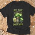 The Devil Whispered To Me I'm Coming For You T-Shirt Gifts for Old Men