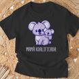 Día De La Madre Koalificada Mamá Hija Hijo Madre Camiseta unisex Regalos para ancianos