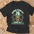 Dieser Jäger Ist 70 Jahre Old 70Th Birthday Hunter S T-Shirt Geschenke für alte Männer