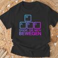 Dinge Die Mich Bewegen Wasd Pc Gamer Wasd T-Shirt Geschenke für alte Männer