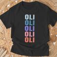 Divertido Regalo Nombre Oli Personalizado Primer Nombre Camiseta unisex Regalos para ancianos