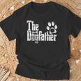 The Dogfather Dog Dad Father's Day T-Shirt Gifts for Old Men