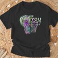 If You Don't Believe They Have Souls Boxer Dog Art Portrai T-Shirt Gifts for Old Men