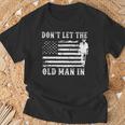 Dont Let Old Man In Toby Music Lovers T-Shirt Gifts for Old Men
