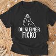 Du Kleine Ficko Italy Gesture T-Shirt Geschenke für alte Männer