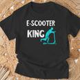 E-Scooter King Electric Scooter King Escooter Driver T-Shirt Geschenke für alte Männer