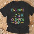 Easter Egg Hunt Champion Dad Pregnancy Announcement T-Shirt Gifts for Old Men
