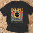 Eclipse Solar Groove Totality Tour Retro 4824 Women T-Shirt Gifts for Old Men