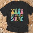 Egg Hunting Squad Crew Family Happy Easter Bunny T-Shirt Gifts for Old Men