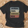 Ehemann Papa Zerspaner Held Zerspanungsmechanikeratertag T-Shirt Geschenke für alte Männer