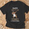 Eigentlich Bin Ich Ein Steinbock Kostüm T-Shirt Geschenke für alte Männer