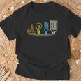 Eléctrico Ingeniero Iluminación Electricidad Electricista Camiseta unisex Regalos para ancianos