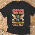 Entomology Cicada Lover Cicada Fest 2024 Broods Xix & Xiii T-Shirt Gifts for Old Men