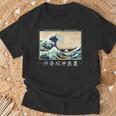 Estilo Estético De La Gran Ola De Kanagawa Camiseta unisex Regalos para ancianos