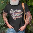 Euchre Queen Euchre Card Game Player Vintage Euchre T-Shirt Gifts for Old Men