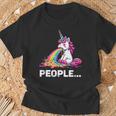 Eww People Cute Unicorn T-Shirt Gifts for Old Men