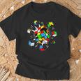 Exploding Rubix Rubiks Rubics Cube 3X3 Cuber Events Costume T-Shirt Gifts for Old Men