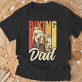 Fahrradfahrenderater Radfahren Radfahrer Fahrrad Papa Papi T-Shirt Geschenke für alte Männer