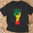 Fano Fist With The Ethiopian Flag T-Shirt Gifts for Old Men