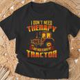 Farmer Tractor Farming Quotes Humor Farm Sayings T-Shirt Gifts for Old Men