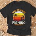 Father Daughter Fishing Partner For Life Best Father's Day T-Shirt Gifts for Old Men