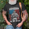 My Favorite Veteran Is My Dad Veterans Day Memorial Day T-Shirt Gifts for Old Men