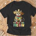 Feliz Cinco De Meow Mexican Cat Fiesta 5 De Mayo T-Shirt Gifts for Old Men