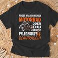 Finger Weg Von Mein Motorrad Motorcycle Rider & Biker S T-Shirt Geschenke für alte Männer