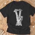Fingerboarding Victory Finger Skateboard Hobby T-Shirt Geschenke für alte Männer