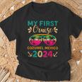 My First Cruise Cozumel Mexico 2024 Family Vacation Travel T-Shirt Gifts for Old Men