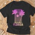 Florida Sunset Colors Aesthetic Classic T-Shirt Gifts for Old Men