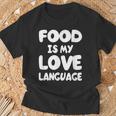 Food Is My Love Language Gifts, Food Is My Love Language Shirts