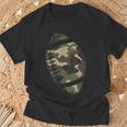 Football Camouflage College Team Coach Camo T-Shirt Gifts for Old Men