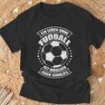 Football Ein Leben Ohne Fußball Ist Möglich Aber Sinnlos T-Shirt Geschenke für alte Männer