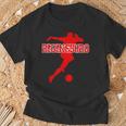 Football Kicken Club Regensburg Fan Heimat Bayern T-Shirt Geschenke für alte Männer