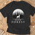 Forest Deer T-Shirt Geschenke für alte Männer