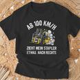 Forklift Driver Lagerist Slogan Forklift T-Shirt Geschenke für alte Männer