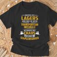 Forklift Driver Meister Des Lagers Forklift Bearman T-Shirt Geschenke für alte Männer