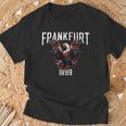 Frankfurt Hessen 1899 Eagle Ultras Black T-Shirt Geschenke für alte Männer