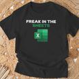 Freak In The Sheets Accountant Analyst Secretary T-Shirt Gifts for Old Men