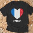 French France Flag T-Shirt Geschenke für alte Männer