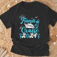 Friends Cruise 2024 Matching Vacation Group T-Shirt Gifts for Old Men