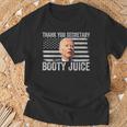 Anti-Biden Thank You Secretary Booty Juice T-Shirt Gifts for Old Men
