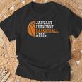 Basketball For Boys T-Shirt Gifts for Old Men