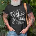 Besties Birthday Trip Matching Best Friend Vacation T-Shirt Gifts for Old Men