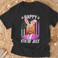 Biden Happy 4Th Of July Confused Easter Biden Bunny T-Shirt Gifts for Old Men