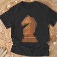 Chess Chess Player Springer T-Shirt Geschenke für alte Männer