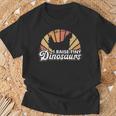 Chickens Tiny Dinosaur Art For Men Women Chicken Lover T-Shirt Gifts for Old Men