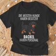 Dachshund Personal Dog Dachshund Dog T-Shirt Geschenke für alte Männer