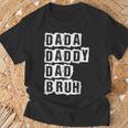 Bruh Gifts, Fathers Day Shirts, Vintage Shirts, Funny Shirts, Bruh Shirts, Dad Shirts